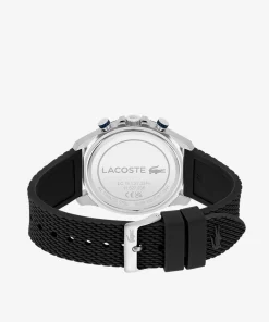 Lacoste Watches-Neoheritage Chrono Watch Black Silicone