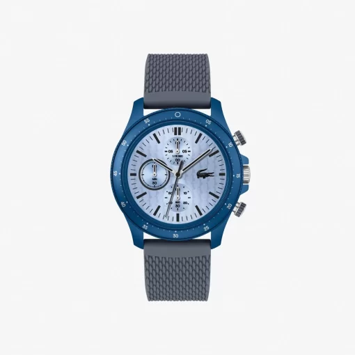 Lacoste Watches-Neoheritage Silicone Chronograph Watch