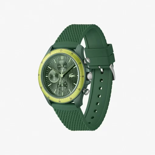 Lacoste Watches-Neoheritage Silicone Chronograph Watch