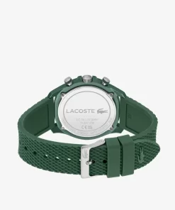 Lacoste Watches-Neoheritage Silicone Chronograph Watch