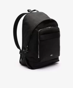 Lacoste Backpack-Nylon Backpack With Laptop Pocket