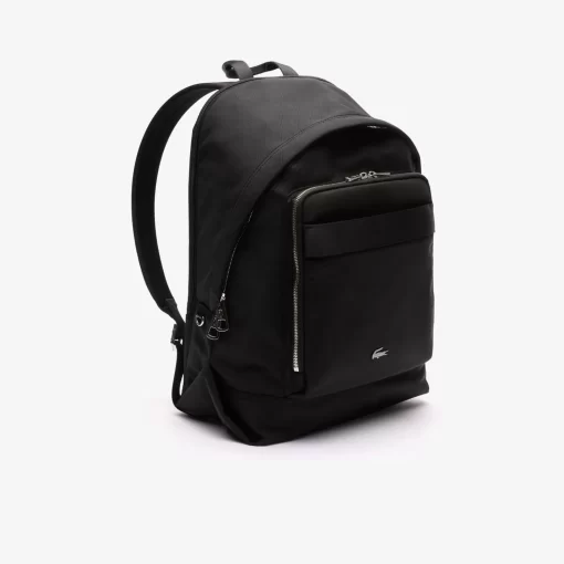 Lacoste Backpack-Nylon Backpack With Laptop Pocket