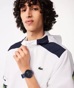 Lacoste Watches-Ollie 3 Hands Watch Blue Silicone