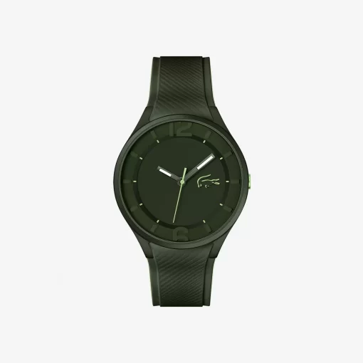 Lacoste Watches-Ollie 3 Hands Watch Green Silicone