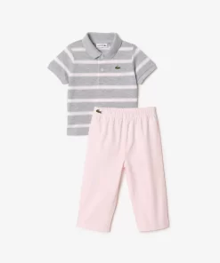 Lacoste Accessories-Organic Cotton Mini Pique Pyjama Gift Set