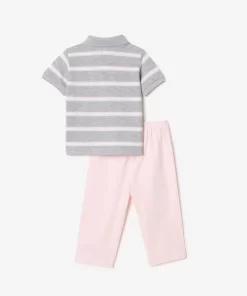 Lacoste Accessories-Organic Cotton Mini Pique Pyjama Gift Set