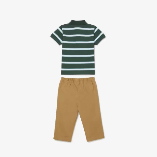 Lacoste Accessories-Organic Cotton Mini Pique Pyjama Gift Set