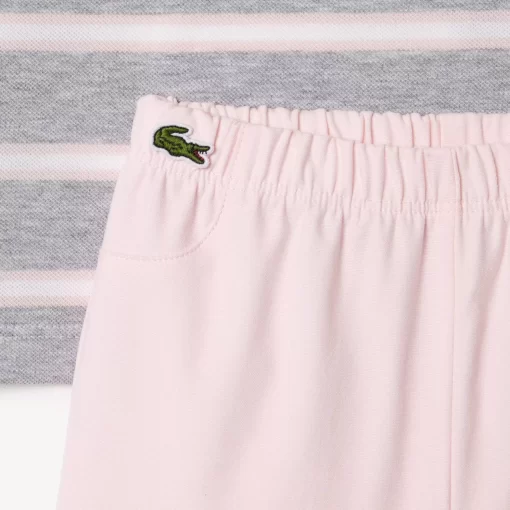 Lacoste Accessories-Organic Cotton Mini Pique Pyjama Gift Set