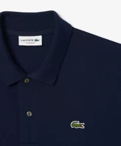 Lacoste Polo Shirts-Original L.12.12 Flocked Pique Polo Shirt