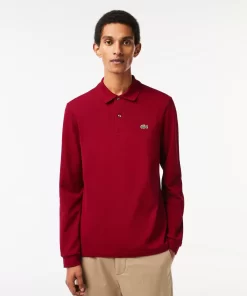 Lacoste Polo Shirts-Original L.12.12 Long Sleeve Cotton Polo Shirt