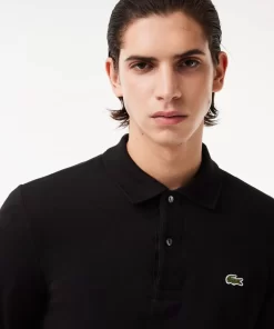 Lacoste Polo Shirts-Original L.12.12 Long Sleeve Cotton Polo Shirt