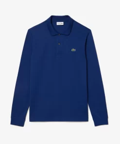 Lacoste Polo Shirts-Original L.12.12 Long Sleeve Cotton Polo Shirt