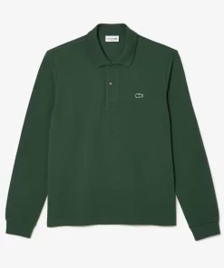 Lacoste Polo Shirts-Original L.12.12 Long Sleeve Cotton Polo Shirt