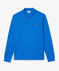 Lacoste Polo Shirts-Original L.12.12 Long Sleeve Cotton Polo Shirt