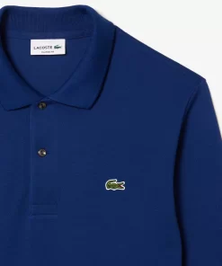 Lacoste Polo Shirts-Original L.12.12 Long Sleeve Cotton Polo Shirt