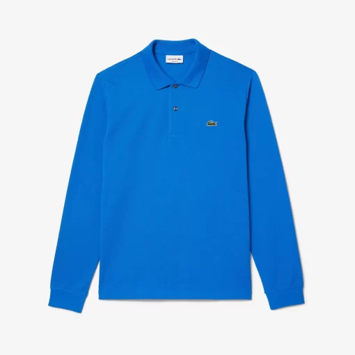 Lacoste Polo Shirts-Original L.12.12 Long Sleeve Cotton Polo Shirt