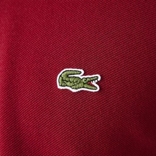 Lacoste Polo Shirts-Original L.12.12 Long Sleeve Cotton Polo Shirt