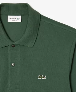 Lacoste Polo Shirts-Original L.12.12 Long Sleeve Cotton Polo Shirt