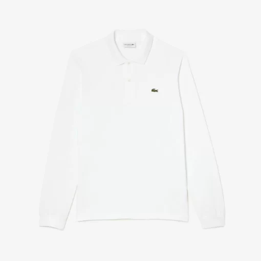 Lacoste Polo Shirts-Original L.12.12 Long Sleeve Cotton Polo Shirt