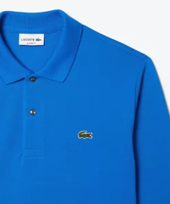 Lacoste Polo Shirts-Original L.12.12 Long Sleeve Cotton Polo Shirt