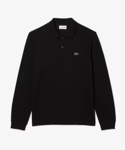 Lacoste Polo Shirts-Original L.12.12 Long Sleeve Cotton Polo Shirt