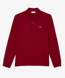 Lacoste Polo Shirts-Original L.12.12 Long Sleeve Cotton Polo Shirt