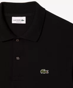 Lacoste Polo Shirts-Original L.12.12 Long Sleeve Cotton Polo Shirt