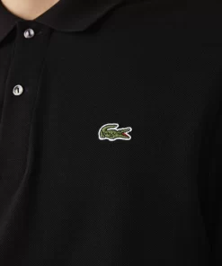 Lacoste Polo Shirts-Original L.12.12 Long Sleeve Cotton Polo Shirt