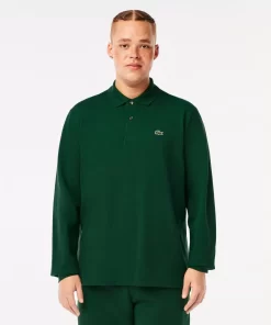 Lacoste Polo Shirts-Original L.12.12 Long Sleeve Cotton Polo Shirt