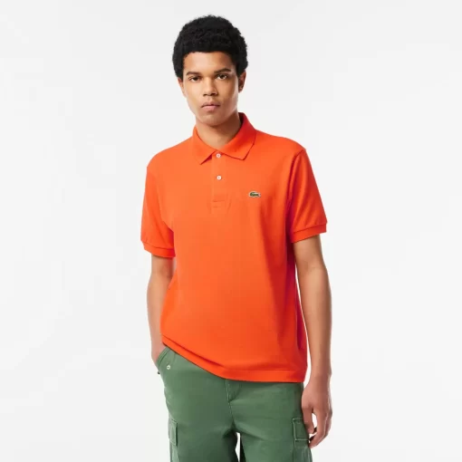 Lacoste Polo Shirts-Original L.12.12 Petit Pique Cotton Polo Shirt