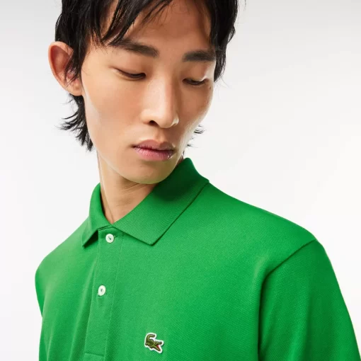 Lacoste Polo Shirts-Original L.12.12 Petit Pique Cotton Polo Shirt