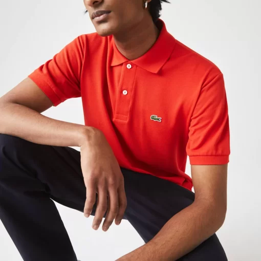 Lacoste Polo Shirts-Original L.12.12 Petit Pique Cotton Polo Shirt