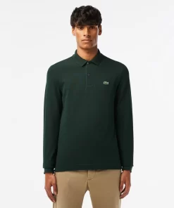 Lacoste Polo Shirts-Original L.12.12 Slim Fit Long Sleeve Polo Shirt