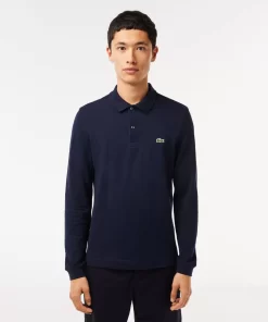 Lacoste Polo Shirts-Original L.12.12 Slim Fit Long Sleeve Polo Shirt