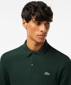 Lacoste Polo Shirts-Original L.12.12 Slim Fit Long Sleeve Polo Shirt