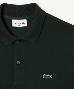 Lacoste Polo Shirts-Original L.12.12 Slim Fit Long Sleeve Polo Shirt