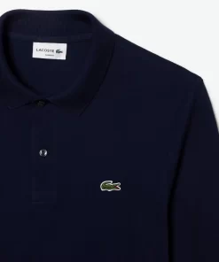 Lacoste Polo Shirts-Original L.12.12 Slim Fit Long Sleeve Polo Shirt