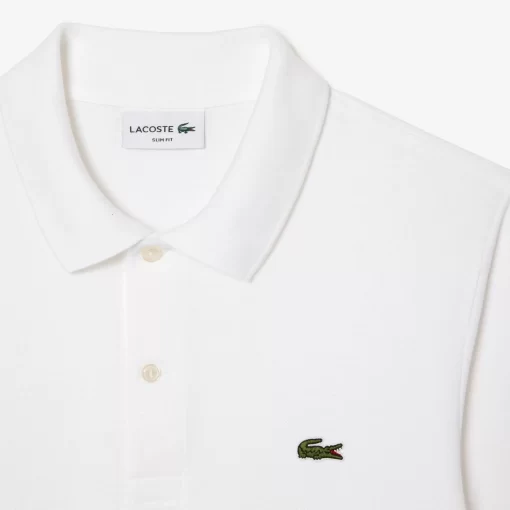 Lacoste Polo Shirts-Original L.12.12 Slim Fit Long Sleeve Polo Shirt