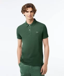 Lacoste Polo Shirts-Original L.12.12 Slim Fit Petit Pique Cotton Polo Shirt