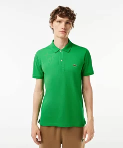 Lacoste Polo Shirts-Original L.12.12 Slim Fit Petit Pique Cotton Polo Shirt