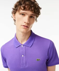 Lacoste Polo Shirts-Original L.12.12 Slim Fit Petit Pique Cotton Polo Shirt