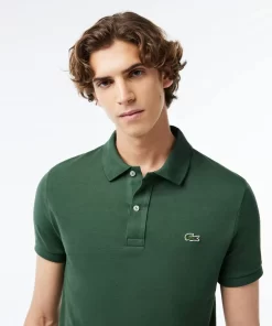 Lacoste Polo Shirts-Original L.12.12 Slim Fit Petit Pique Cotton Polo Shirt