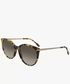 Lacoste Sunglasses-Oval Acetate La Piquee Sunglasses