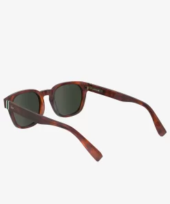 Lacoste Sunglasses-Oval Acetate Ribbon Sunglasses