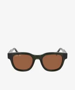 Lacoste Sunglasses-Oval L.12.12 Trim Sunglasses