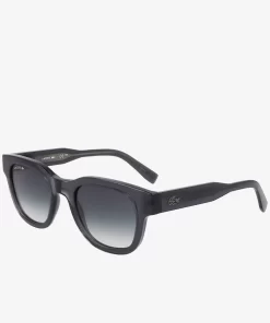 Lacoste Sunglasses-Oval L.12.12 Trim Sunglasses