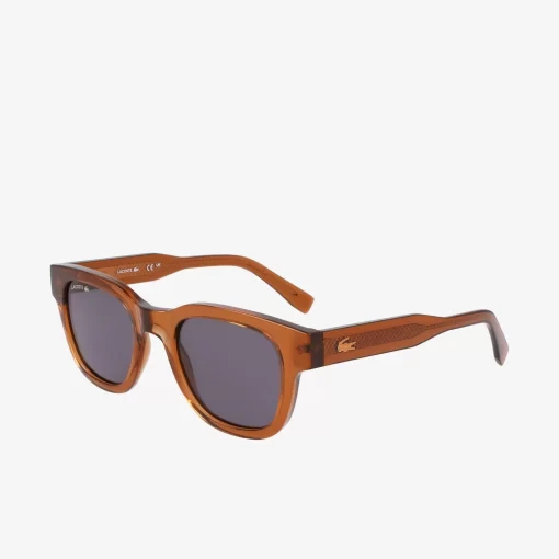 Lacoste Sunglasses-Oval L.12.12 Trim Sunglasses