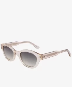 Lacoste Sunglasses-Oval L.12.12 Trim Sunglasses