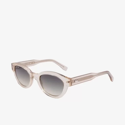 Lacoste Sunglasses-Oval L.12.12 Trim Sunglasses