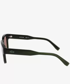 Lacoste Sunglasses-Oval L.12.12 Trim Sunglasses